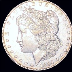 1884-S Morgan Silver Dollar CLOSELY UNCIRCULATED