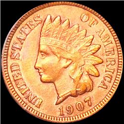 1907 Indian Head Penny UNCIRCULATED