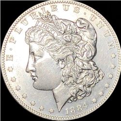 1884-S Morgan Silver Dollar CLOSELY UNCIRCULATED