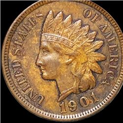1901 Indian Head Penny CLOSELY UNCIRCULATED