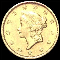 1853 Rare Gold Dollar UNCIRCULATED
