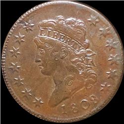 1808 Classic Head Large Cent NEARLY UNCIRCULATED