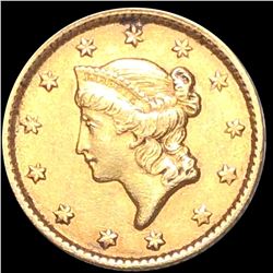 1853 Rare Gold Dollar UNCIRCULATED