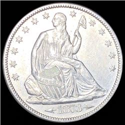 1873 Seated Half Dollar UNCIRCULATED