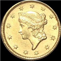 1853 Rare Gold Dollar UNCIRCULATED