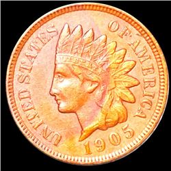 1905 Indian Head Penny CLOSELY UNCIRCULATED