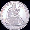 Image 1 : 1873 Seated Half Dollar CLOSELY UNCIRCULATED