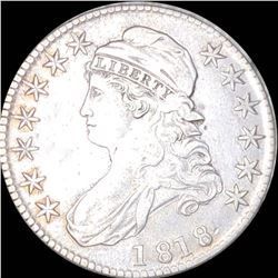 1818 Capped Bust Half Dollar LIGHTLY CIRCULATED