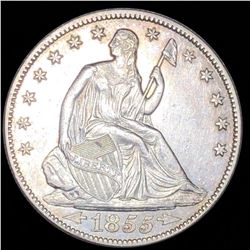 1855-O Seated Half Dollar UNCIRCULATED