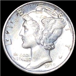 1938-S Mercury Silver Dime UNCIRCULATED