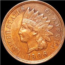 1906 Indian Head Penny CLOSELY UNCIRCULATED