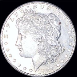 1897-S Morgan Silver Dollar UNCIRCULATED
