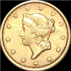 1852 Rare Gold Dollar UNCIRCULATED