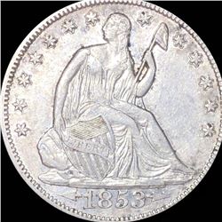 1853-O Seated Half Dollar CLOSELY UNCIRCULATED