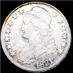 1831 Capped Bust Half Dollar ABOUT UNCIRCULATED