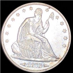 1873 Seated Half Dollar UNCIRCULATED PROOF??