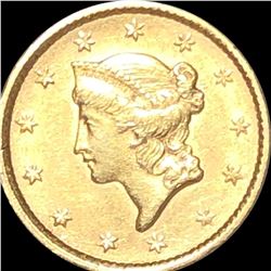 1853 Rare Gold Dollar UNCIRCULATED