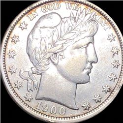 1900 Barber Half Dollar CLOSELY UNCIRCULATED