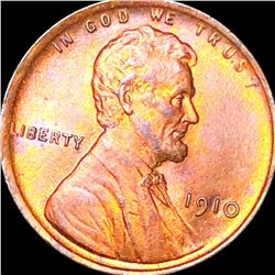 1910 Lincoln Wheat Penny CLOSELY UNCIRCULATED
