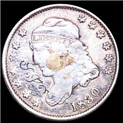 1830 Capped Bust Half Dime LIGHTLY CIRCULATED