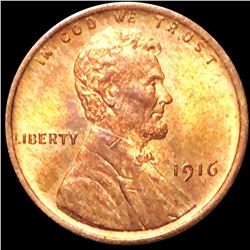 1916 Lincoln Wheat Penny CLOSELY UNCIRCULATED