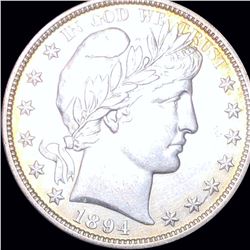1894 Barber Half Dollar UNCIRCULATED