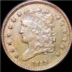 1835 Classic Head Half Cent CLOSELY UNCIRCULATED