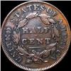 Image 2 : 1832 Classic Head Half Cent ABOUT UNCIRCULATED