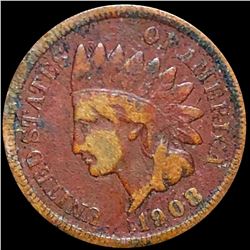 1908-S Indian Head Penny NICELY CIRCULATED