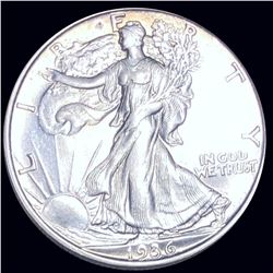 1936-D Walking Half Dollar CLOSELY UNCIRCULATED
