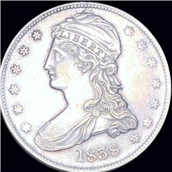 1838 Capped Bust Half Dollar UNCIRCULATED