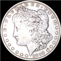 1892-O Morgan Silver Dollar XF