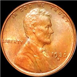 1935-D Lincoln Wheat Penny UNCIRCULATED