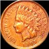 Image 1 : 1907 Indian Head Penny ABOUT UNCIRCULATED