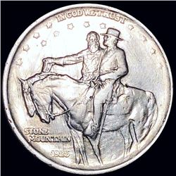 1925 Stone Mountain Half Dollar ABOUT UNC