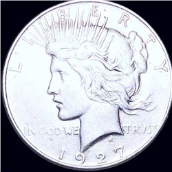 1927-S Silver Peace Dollar CLOSELY UNCIRCULATED