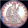 Image 1 : 1871 Seated Half Dollar UNCIRCULATED