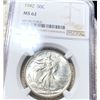 Image 1 : 1942 Walking Half Dollar NGC - MS62