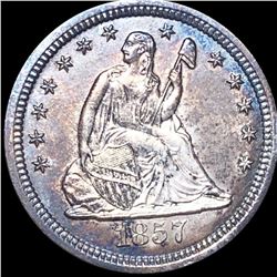 1857-S Seated Liberty Quarter UNCIRCULATED