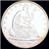 Image 1 : 1870 Seated Half Dollar CLOSELY UNCIRCULATED