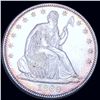 Image 1 : 1869 Seated Half Dollar CHOICE PROOF