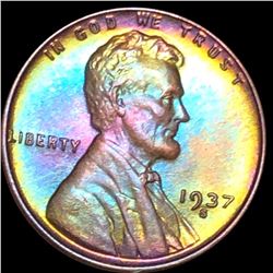 1937-S Lincoln Wheat Penny UNCIRCULATED