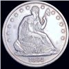 Image 1 : 1864-S Seated Half Dollar NEARLY UNCIRCULATED