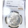 Image 1 : 1883-O Morgan Silver Dollar NGC - MS62