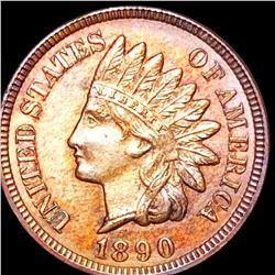 1890 Indian Head Penny GEM PROOF
