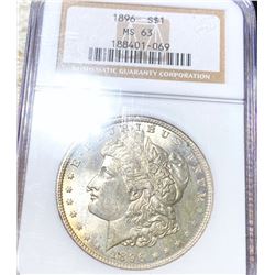 1896 Morgan Silver Dollar NGC - MS63