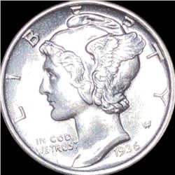 1936 Mercury Silver Dime UNCIRCULATED