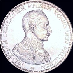 1913 Germany Funf Mark UNCIRCULATED