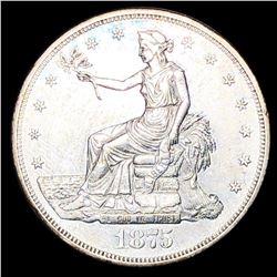 1875-CC Silver Trade Dollar UNCIRCULATED