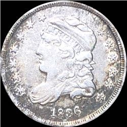 1836 Capped Bust Half Dime LIGHTLY CIRCULATED